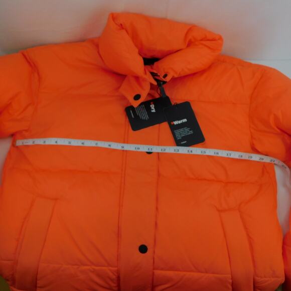 Bass Outdoor Women's Discovery Full Zip Puffer Winter Jacket Coral XS New - Picture 10 of 12
